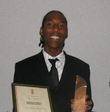 Omar receives best student president award
